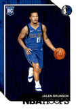 2018-19 Jalen Brunson Rookie Panini NBA Hoops Basketball #243 Dallas Mavericks