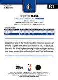 2025-26 Cooper Flagg Topps Flagship Basketball Rookie #201 Dallas Mavericks 15