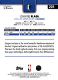 2025-26 Cooper Flagg Topps Flagship Basketball Rookie #201 Dallas Mavericks 6