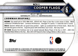 2025-26 Cooper Flagg Topps Bowman Chrome Basketball Rookie #BCV-1 Dallas Mavericks