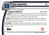 2025 Kon Knueppel Topps Bowman Chrome University Basketball 1st Bowman Xfractor #48 Duke