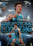 2025 Kon Knueppel Topps Bowman Basketball Rookie Greatness Loading Refractor #GL-4 Charlotte Hornets