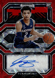 2021 James Bouknight Auto Autograph Panini Prizm Draft Picks Basketball ROOKIE RC Red Scope Prizm 16/88  #CP-JBO UCONN