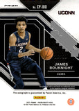 2021 James Bouknight Auto Autograph Panini Prizm Draft Picks Basketball ROOKIE RC Red Scope Prizm 16/88  #CP-JBO UCONN