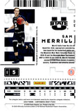 2020 Sam Merrill Auto Autograph Panini Contenders Draft Picks Basketball ROOKIE RC #131 Utah State 2
