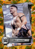 2025 Riley Osborne Topps Chrome Sapphire WWE Gold Sapphire Refractor 28/50 #59 NXT