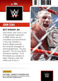 2023 John Cena Panini Chronicles WWE Red Contenders Season Ticket 177/199 #104 Legends