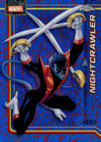 2026 Nightcrawler Topps Marvel Chrome Spider-Web Red/Blue Refractor 40/62 #087