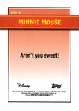 2026 Minnie Mouse Topps Disney Neon Mickey Shorts Short Prints #MSSP-9