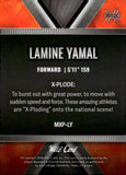 2024 Lamine Yamal Rookie Wild Card Matte X-plode 6/25 #MXP-LY FC Barcelona