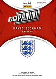 2025 David Beckham Panini National VIP Pack Silver Prizm #60 England