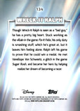 2026 Wreck It Ralph Topps Disney Chrome Purple Refractor 58/75 #134 Wreck It Ralph