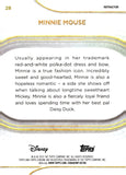 2025 Minnie Mouse Topps Disney Chrome Refractor #28