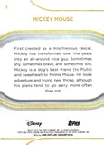 2025 Mickey Mouse Topps Disney Chrome 1 #1