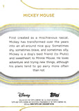 2025 Mickey Mouse Topps Disney Chrome 2 #1