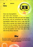 2025 Gary Topps Chrome SpongeBob SquarePants 25th Anniversary Refractor #26