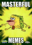 2025 SPONGEGAR SB-129 Topps Chrome SpongeBob SquarePants 25th Anniversary Masterful Memes MM-3