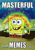 2025 IMAGINAAATION The Idiot Box Topps Chrome SpongeBob SquarePants 25th Anniversary Masterful Memes MM-4 1