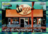 2025 The Poop Deck Topps Chrome SpongeBob SquarePants 25th Anniversary Aqua Lava Refractor 126/199 #119