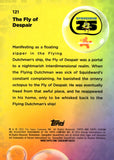2025 The Fly of Despair Topps Chrome Sapphire SpongeBob SquarePants 25th Anniversary Green Sapphire 37/99 #121