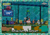 2025 Bikini Bottom Airport Topps Chrome SpongeBob SquarePants 25th Anniversary Flower Cloudfractor 24/75 #149