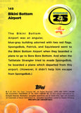 2025 Bikini Bottom Airport Topps Chrome SpongeBob SquarePants 25th Anniversary Flower Cloudfractor 24/75 #149
