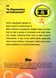 2025 Is Mayonnaise an Instrument? Topps Chrome Sapphire SpongeBob SquarePants 25th Anniversary Green Sapphire 62/99 #69