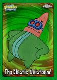 2025 The Elastic Waistband Topps Chrome SpongeBob SquarePants 25th Anniversary Kelp Green Refractor #137