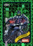 2025 Ultron Topps Chrome Marvel Hulk Green Lazer Refractor 50/99 #138