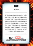 2025 Beast Topps Chrome Marvel Hulk Green Lazer Refractor 45/99 #177