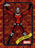 2025 Ant-Man Topps Chrome Marvel Iron Man Red & Gold Lazer Refractor 020/100 #141