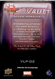 2025 Miles Morales Relic Upper Deck Spider-Man: Into The  Spider-Verse In The Vault Letter Relic 006/125 #VLP-02