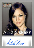 2015 Alexis Knapp Auto Autograph Panini Americana #S-AK Pitch Perfect