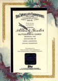 2007 Greg Louganis Auto Autograph Topps Allen & Ginter Mini Auto #AGA-GL Swimming Diving