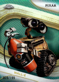 2025 Wall-E Topps Disney Chrome Aqua Refractor 028/199 #68 Wall-E