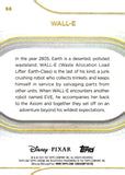 2025 Wall-E Topps Disney Chrome Aqua Mini Diamonds Refractor 131/199 #68 Wall-E