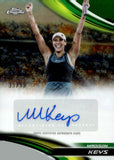 2025 Madison Keys Auto Autograph Topps Chrome Tennis Refractor 39/99 #CA-MKS TENNIS