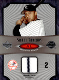 2005 Derek Jeter Relic Upper Deck Sweet Spot Baseball Sweet Threads #ST-DJ  New York Yankees (Edge Chipping)