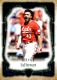 2026 Sal Stewart Topps Museum Collection Baseball Rookie Blue 037/125 #82 Cincinnati Reds
