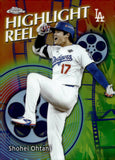 2026 Shohei Ohtani Topps Chrome Baseball Highlight Reel #HR-1 Los Angeles Dodgers