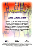 2026 Shohei Ohtani Topps Chrome Baseball Highlight Reel #HR-1 Los Angeles Dodgers