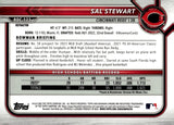2022 Sal Stewart Topps Bowman Chrome Draft Baseball 1st Bowman Refractor #BDC-122 Cincinnati Reds 1