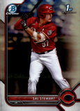 2022 Sal Stewart Topps Bowman Chrome Draft Baseball 1st Bowman Refractor #BDC-122 Cincinnati Reds 1