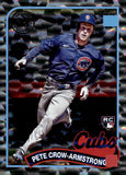 2024 Pete Crow-Armstrong Topps Series 2 Baseball Rookie Silver Foil Crackle #89B2-5 Chicago Cubs