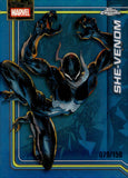 2026 She-Venom Topps Chrome Marvel Blue Refractor 079/150 #152