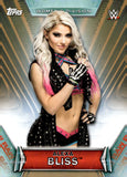 2019 Alexa Bliss Topps WWE Women's Division 65/75 #1 Monday Night Raw