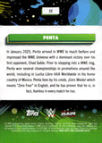2026 Penta Topps Chrome Cosmic WWE Gold Interstellar Refractor 18/50 #22 Monday Night Raw