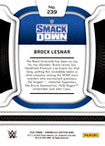 2022 Brock Lesnar Panini WWE Chronicles Certified Blue 60/99 #239 Smackdown