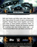 2026 Kevin Owens Topps Chrome Cosmic WWE Extraterrestrial Talents Gold Interstellar Refractor 03/50 #ET-25 Smackdown