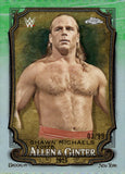 2025 Shawn Michaels Topps Chrome WWE Allen & Ginter Chrome Green Refractor 03/99 #AG-SML Legends